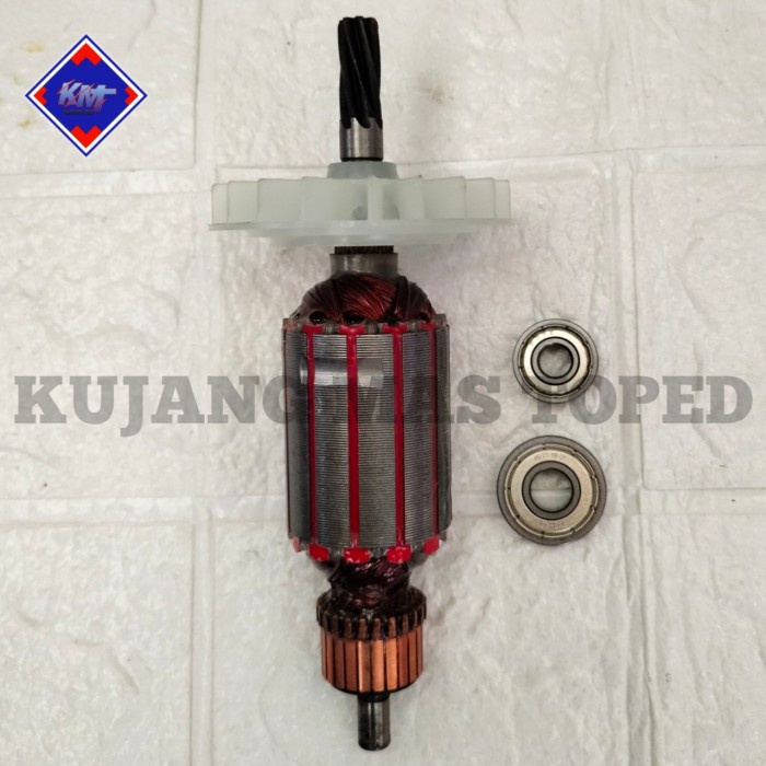 Mesin Armature / Angker Sh04 For Mesin Bor Hammer Drill Mailtank Sh 04