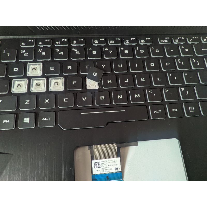 Tuts, tombol keyboard asus TUF FX505 FX505DY FX505DD FX505DT