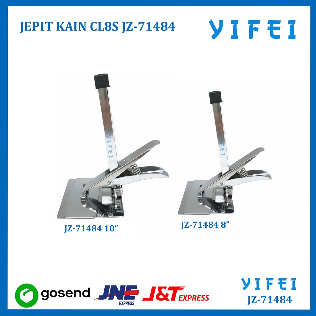 Penjepit Bahan Kain / Adjustable Cloth Clamp CLS-10/CLS-8 YIFEI-71484