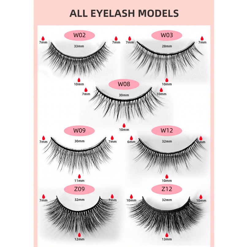 Bulu Mata Magnet Lashes 3D  Eye Lash Palsu Eyelash Extention Tanpa Lem XX085