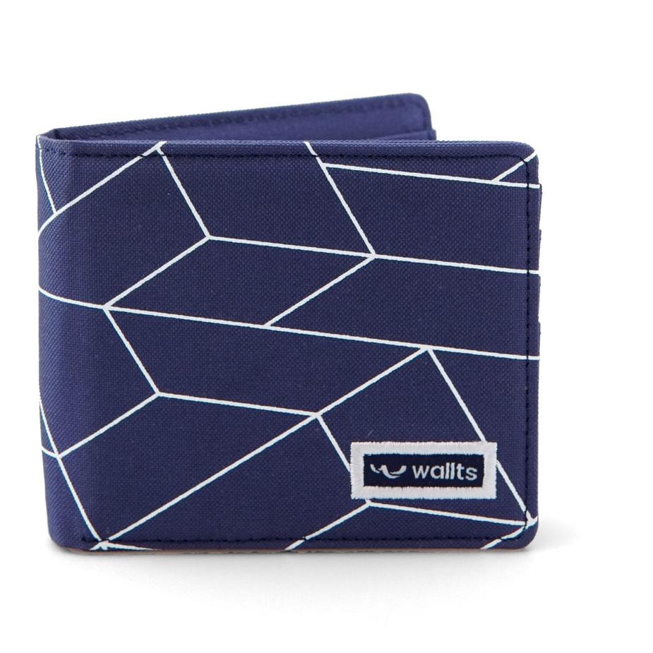 Terpercaya Wallts Keio Hexa Navy - Dompet Pria Dompet Lipat Pria Wallet Pria