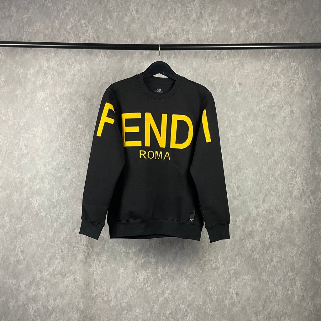 sweater fendii import / sweater fendi mirror / new arrival sweater pria import / crewneck fendi impo