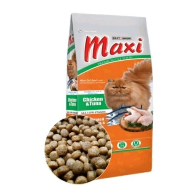 MAXI cat food chiken tuna / MAXI makanan kucing