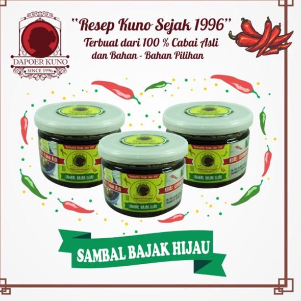 

10.10 HARGA GROSIR Sambal Bajak Hijau DAPOER KUNO