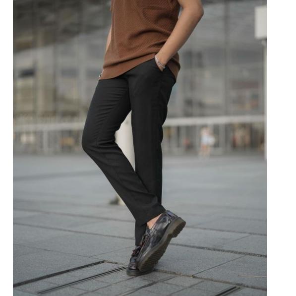 CELANA BAHAN KANTOR FORMAL PRIA SLIM FIT SIZE 27 SAMPAI 38 [KRL.18Oc22т]