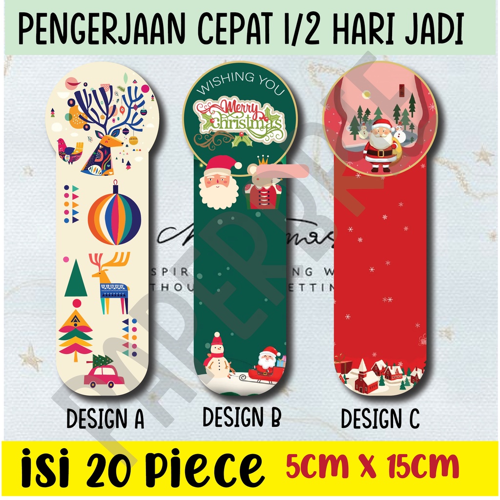 STICKER SEGEL TOPLES I LABEL MERRY CHRISMAS stiker segel hadiah natal stiker natal - Bisa Custom