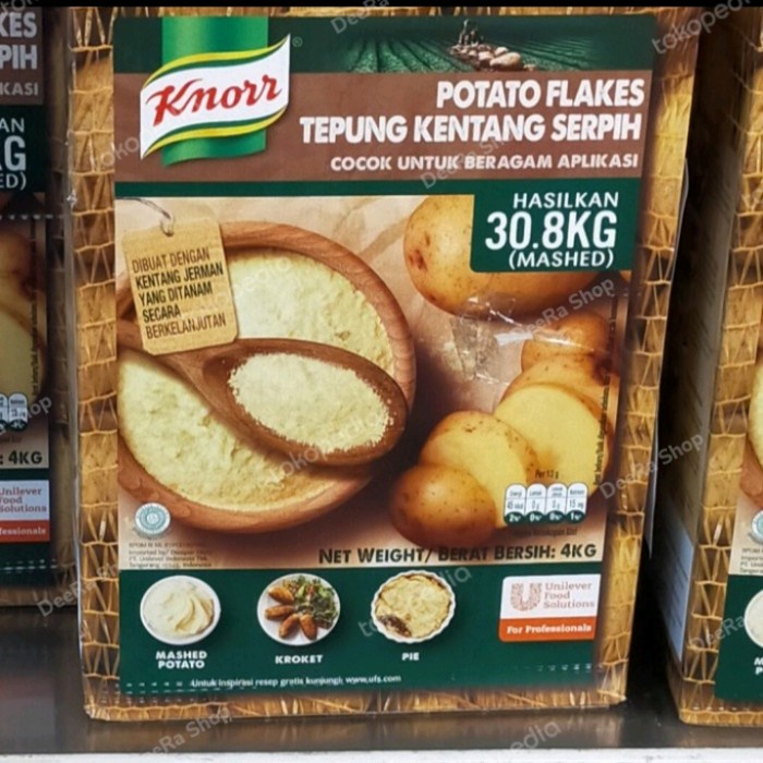 

Tepung Kentang Knorr Potato Flakes 4 Kg Termurah