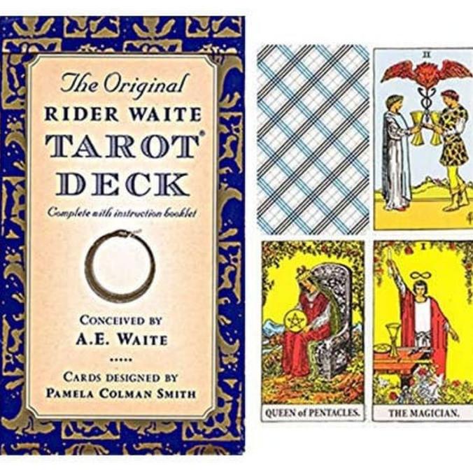 Baru The Original Rider Waite Tarot Deck Kartu