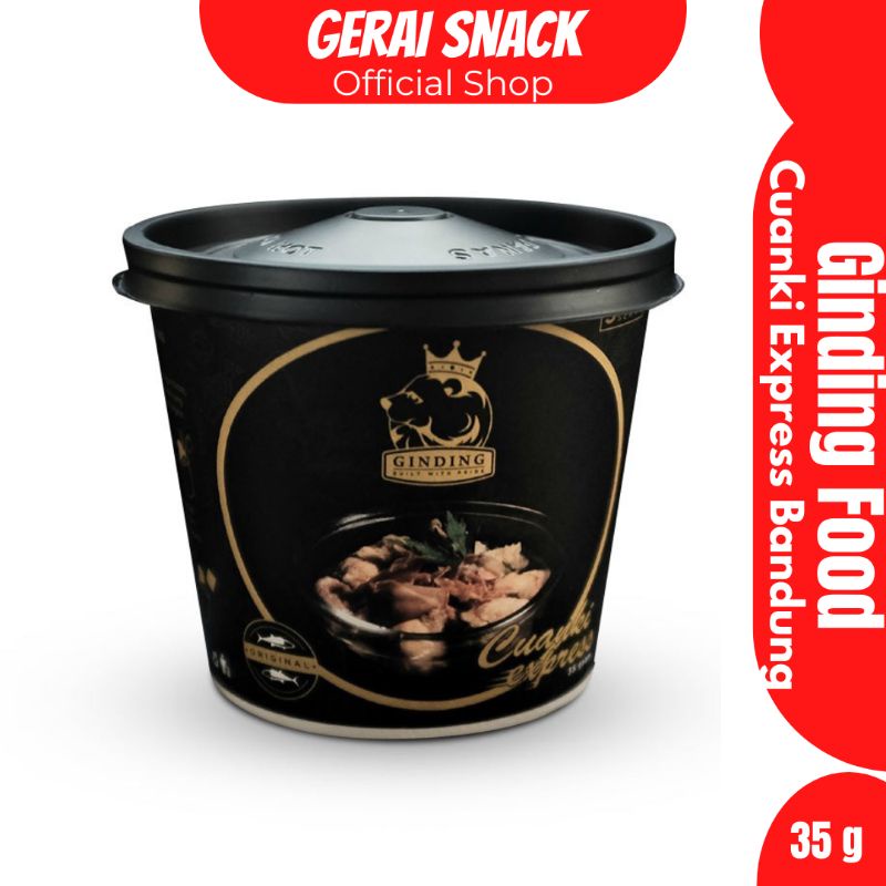 Cuanki Express Ginding Cukup di Seduh 3 Menit Cabe Bubuk Terpisah (35gr)