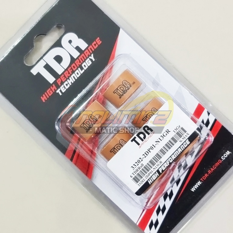 Roller TDR Racing 13 gr NMAX Aerox 155 Lexi Xeon Mio M3 GT Fino Fazzio