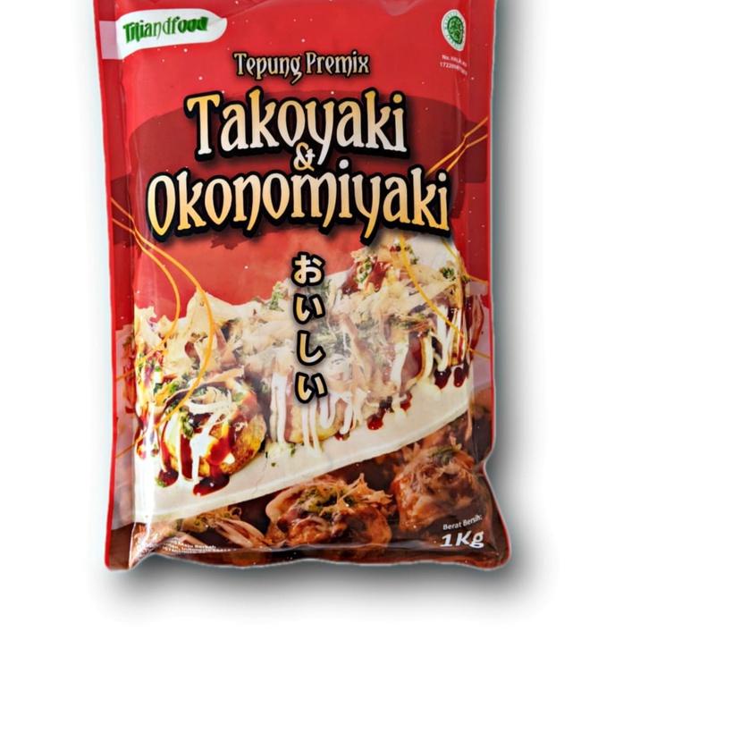 

BAYAR DITEMPAT✔️Tepung Takoyaki Premix 1 Kg tepung okonomiyaki Titiandfood|KD6