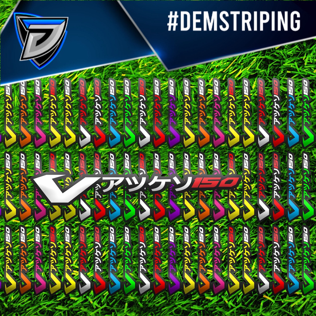 Stiker VARIO Jepang Stiker Motor Vario Keren