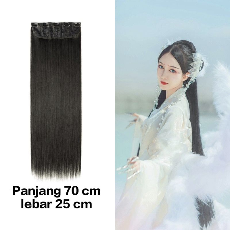 SEWA DAN RENTAL HANFU WIG TAMBAHAN UNTUK HANFU