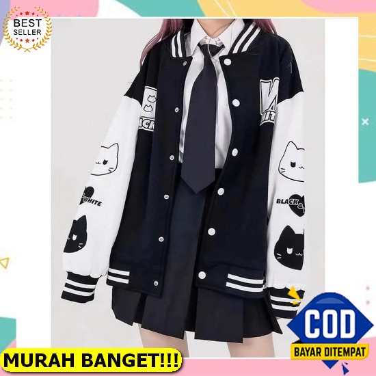 4539 Sweater Wanita | Zipper Panda Cute Jaket Wanita Bertopi Bordir | Jaket Sweater Wanita Korean St