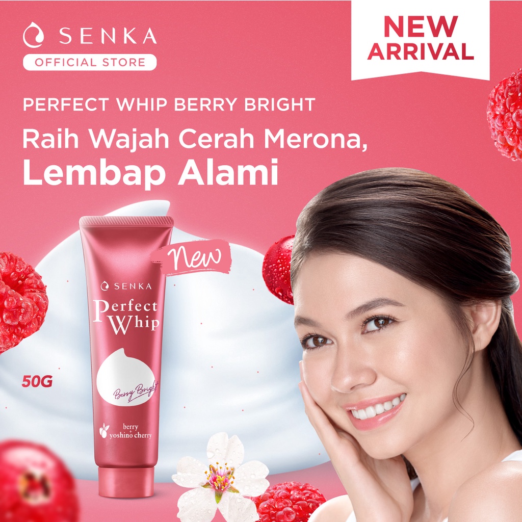 SENKA Perfect Whip Berry Bright 50gr