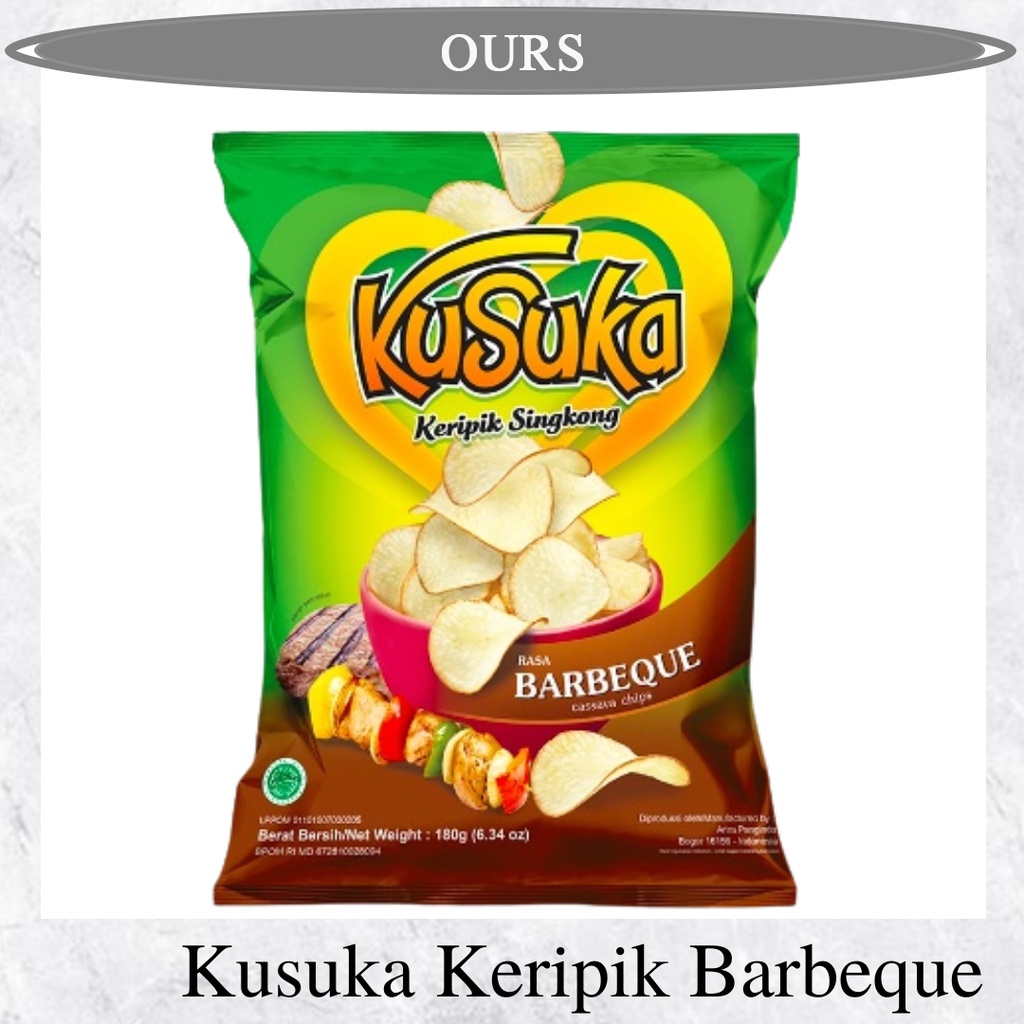 

Kusuka Keripik Barbeque 180g OURSHOPNOW