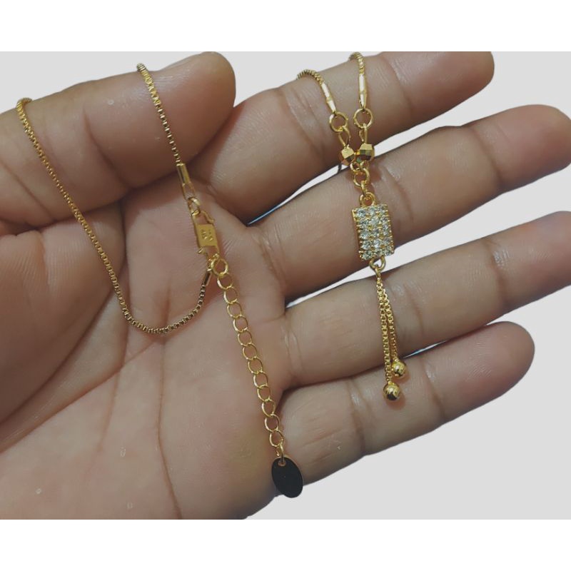 KALUNG XUPING WANITA CANTIK GOLD EMAS