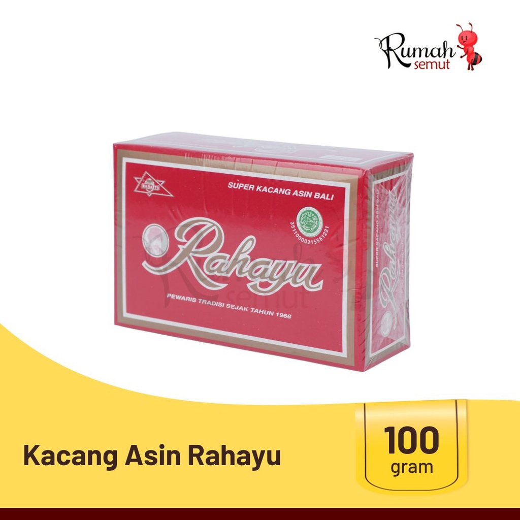 

Kacang Asin Rahayu Asli Oleh Oleh Khas Bali 100gr