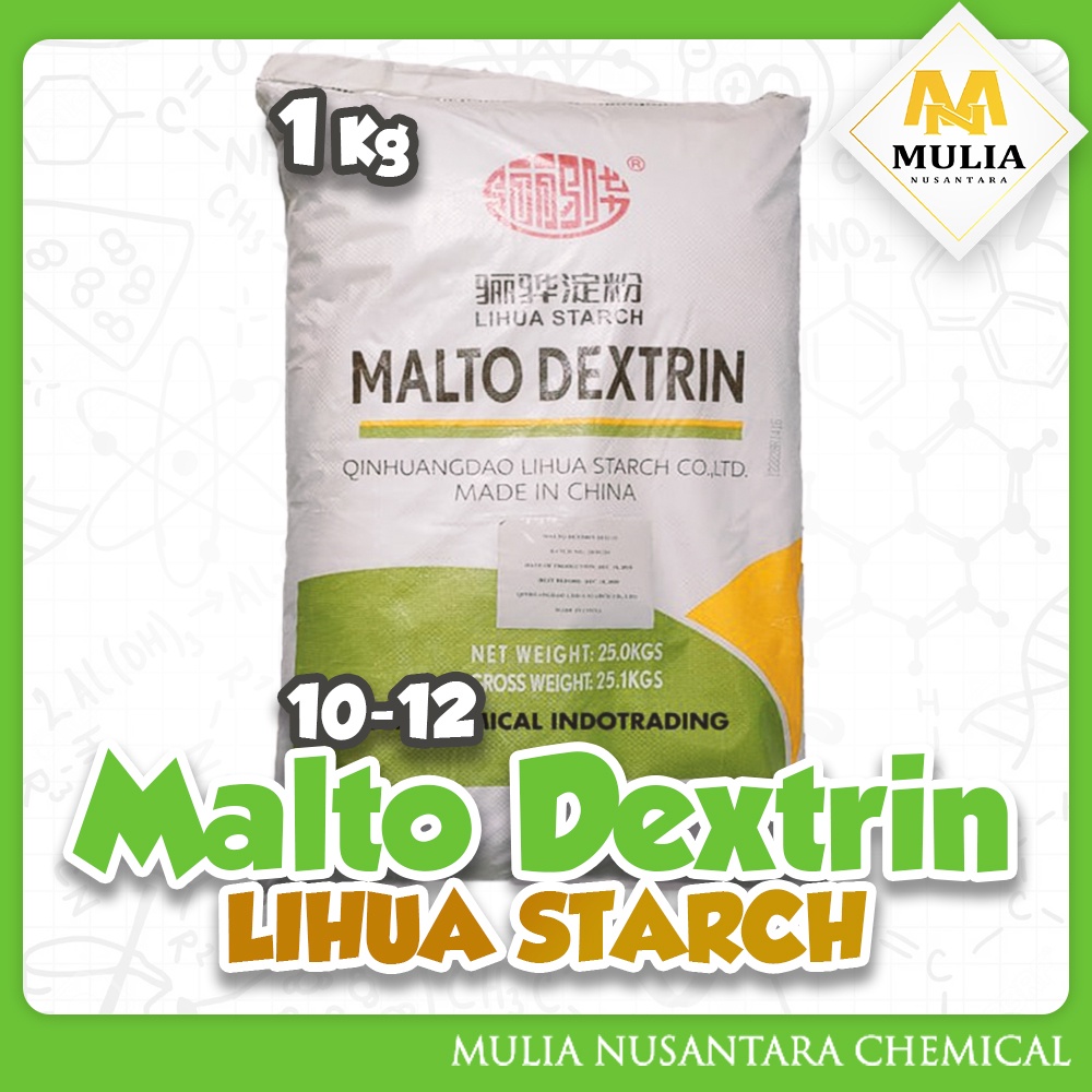 

Malto Dextrin Malto Dekstrin Lihua Starch 10-12, Kemasan 1 Kg