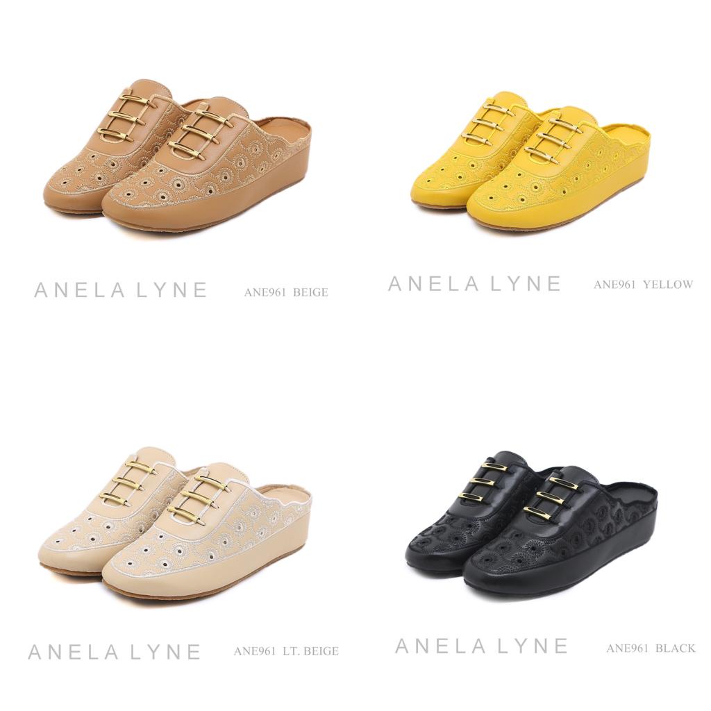 ANELA LYNE VERENA SEPATU MULES WEDGES ANE961 ORIGINAL