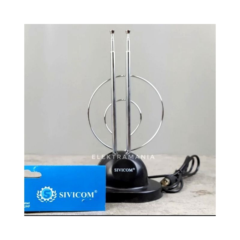Antena TV cabang tarik indoor Antena dalam UHF/ VHF