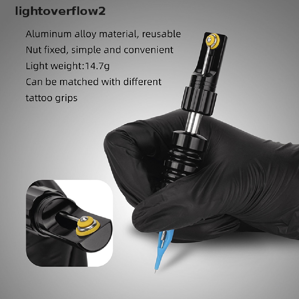 (lightoverflow2) Pen Tattoo Bahan Aluminum Alloy