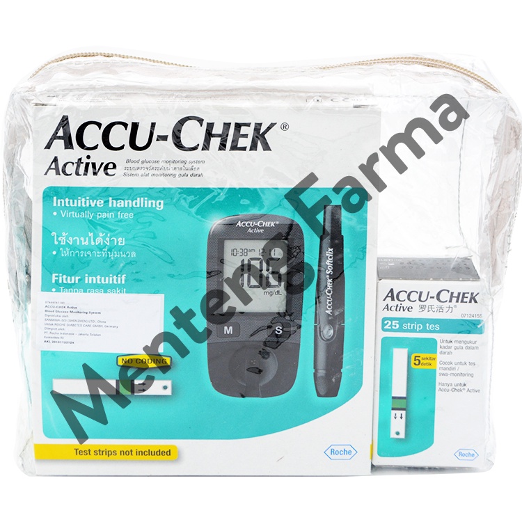 Accu-Chek Active Extra 25 Strip - Alat Pemantau Gula Darah