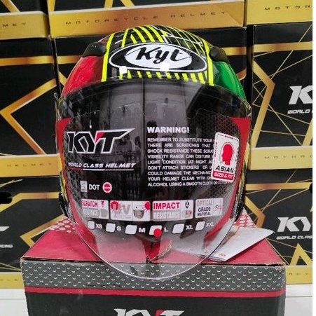 KYT GALAXY FLAT R SANMARINO YELLOW