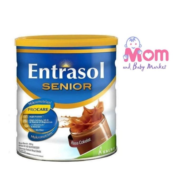 

[ COD ] ENTRASOL SENIOR COKELAT 400 GRAM