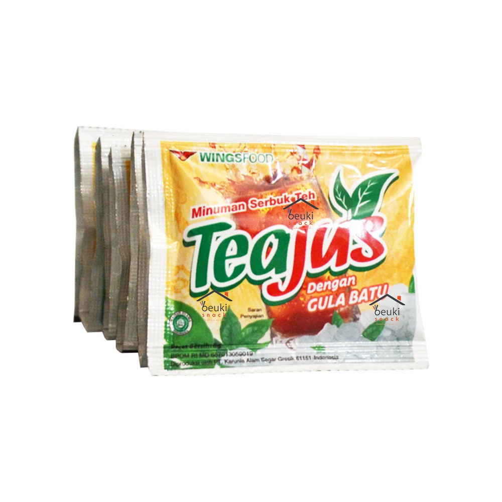 

Tea Jus 1Renceng Isi 10Sachet