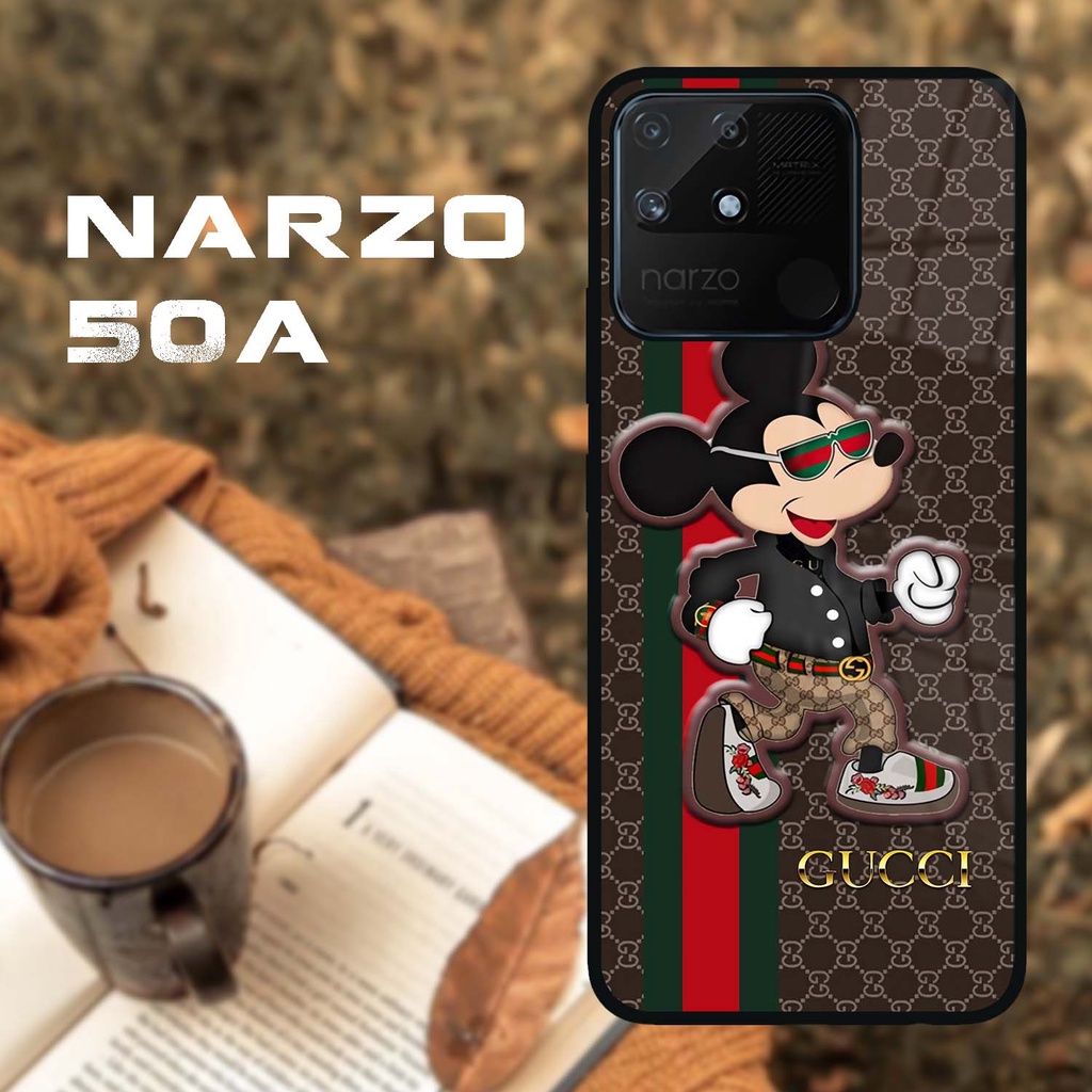 Case Kilau Realme Narzo 50a | Narzo 50A| Casing Hp Realme | Pelindung Smartphone