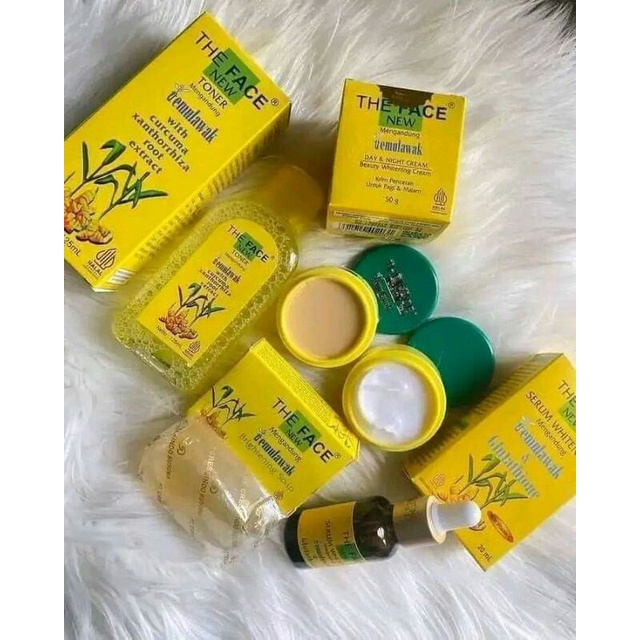1 paket the face temulawak ori