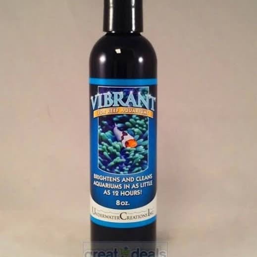 Aquaka Vibrant Liquid Aquarium Cleaner For Reefs 8Oz