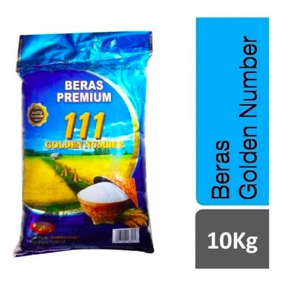 

Beras Putih Premium Golden Number 111 10kg