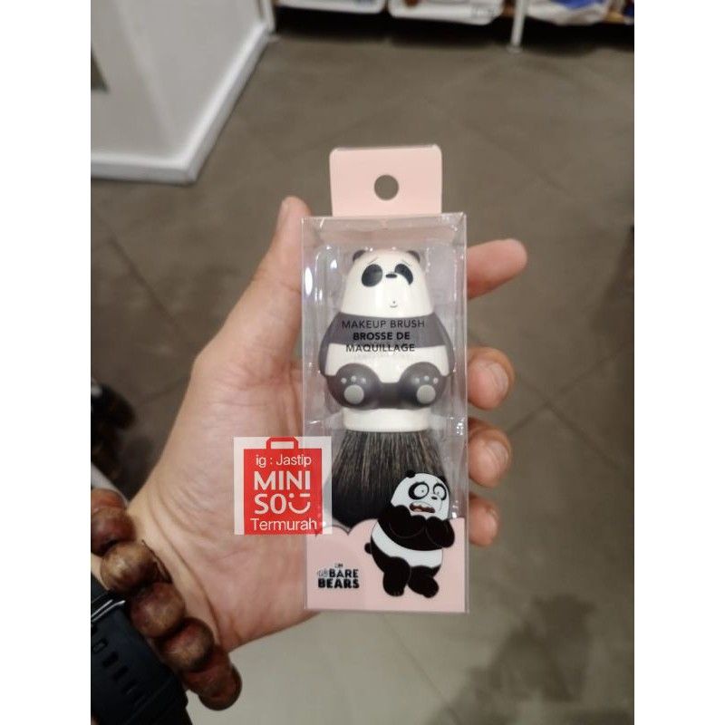 MINISO MAKEUP BRUSH WE BARE BEARS PANPAN