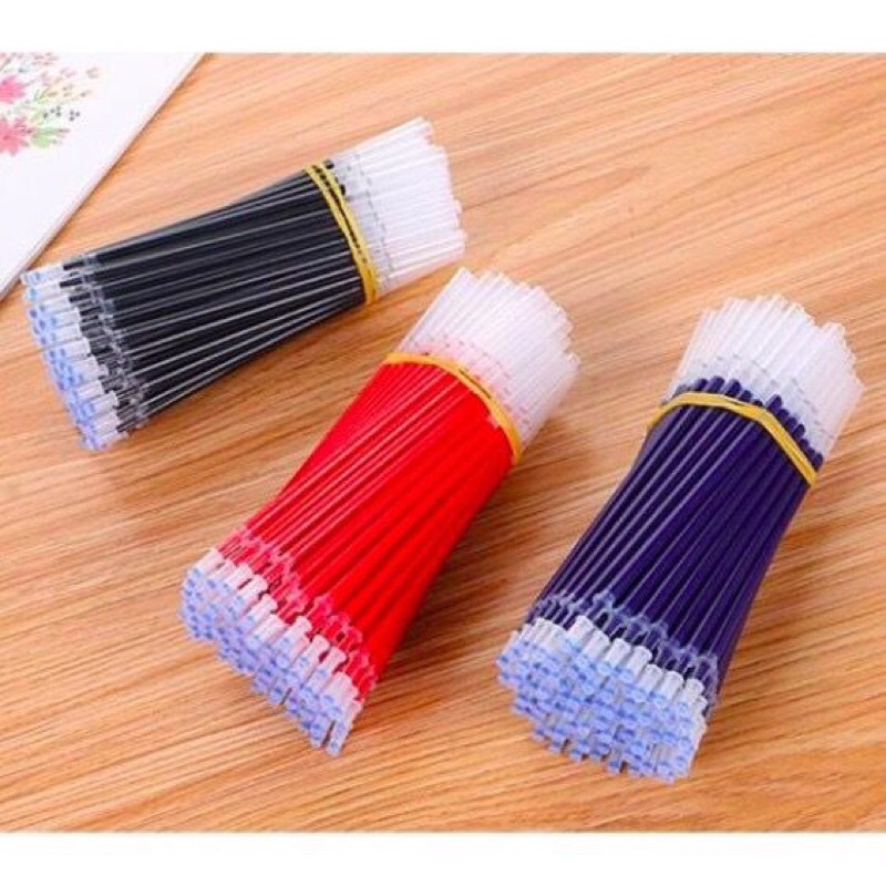 

BOS88 REFILL TINTA PULPEN GEL 0.5MM / ISI ULANG PEN TINTA CAIR HITAM BIRU MERAH