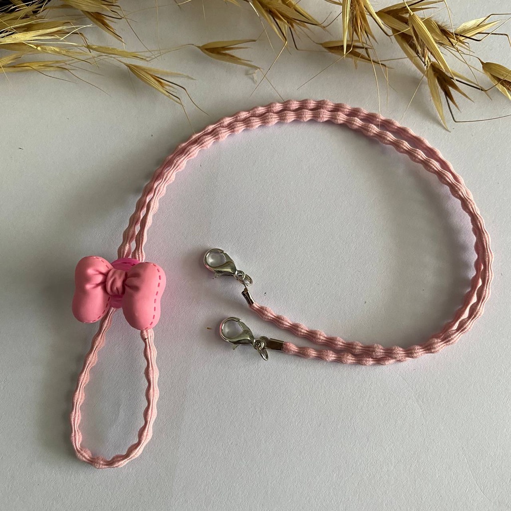 STRAP MASKER PITA GEMBUL/konektor masker/strap masker hijab/tali masker