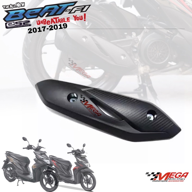 Tameng Knalpot BEAT FI ESP 2015 2016 2017 2018 2019 COVER TUTUP KNALPOT HONDA BEAT NEW ESP FI Super 