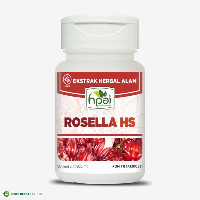 KAPSUL ROSELLA HS HNI