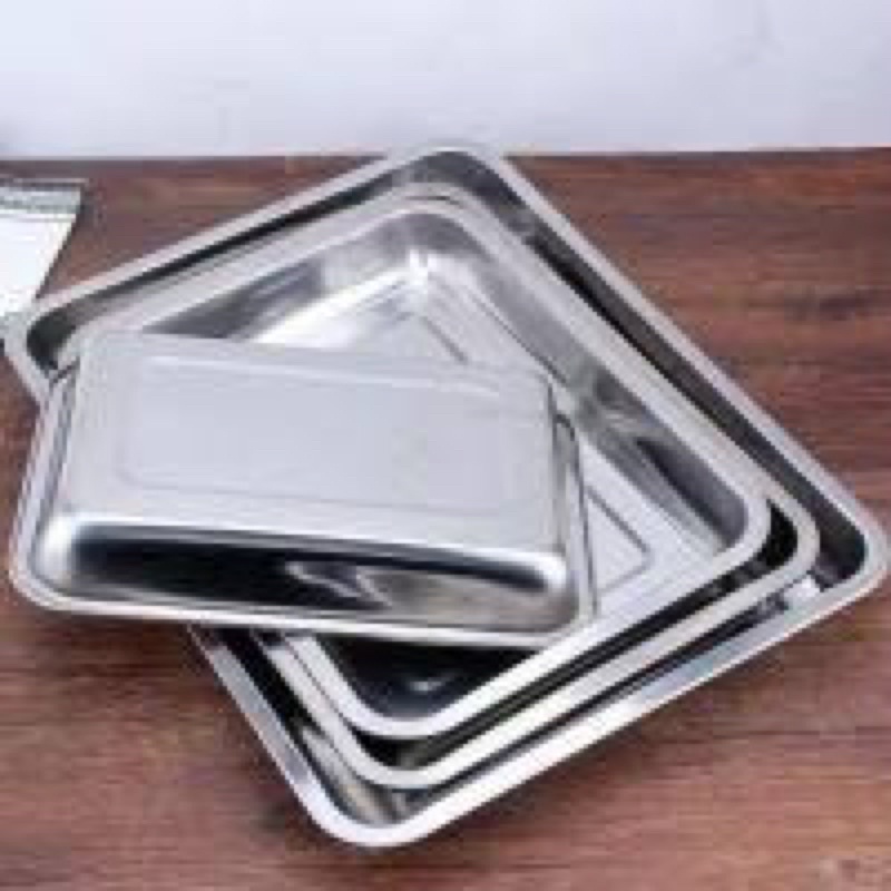 Murah meriah!!! Nampan/baki stainless stell/baking tray talanan