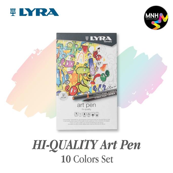 

NEW LYRA ARTPEN METAL BOX 10 PCS STOK TERBATAS