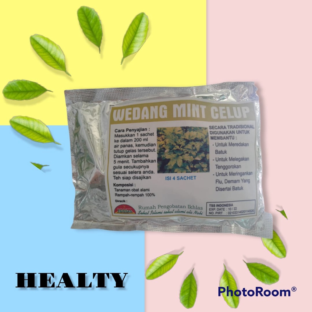 

Wedang Teh Daun Mint celup 100% Herbal