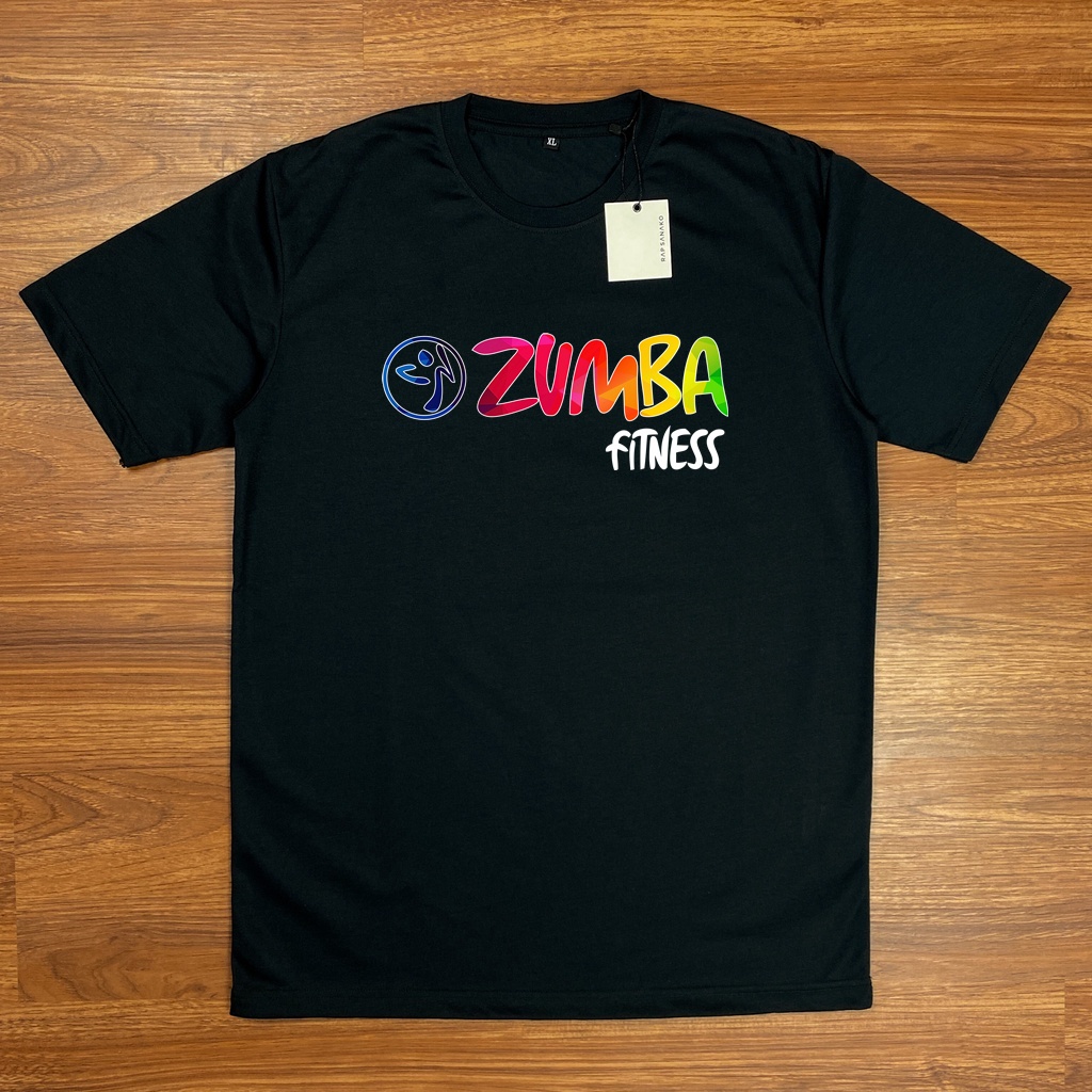 BAJU KAOS ZUMBA FITNESS OLAHRAGA SENAM AEROBIC LARI T-SHIRT ZUMBA DISTRO KATUN