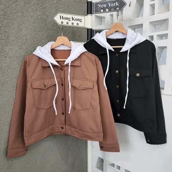 Livie Jacket Hoodie - Jaket Hoodie Wanita