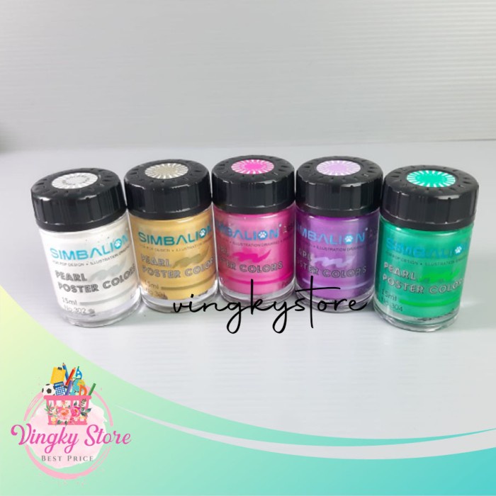 

Terbatas Cat Poster Glitter Simbalion 15Cc Pilih 1 Warna Hemat