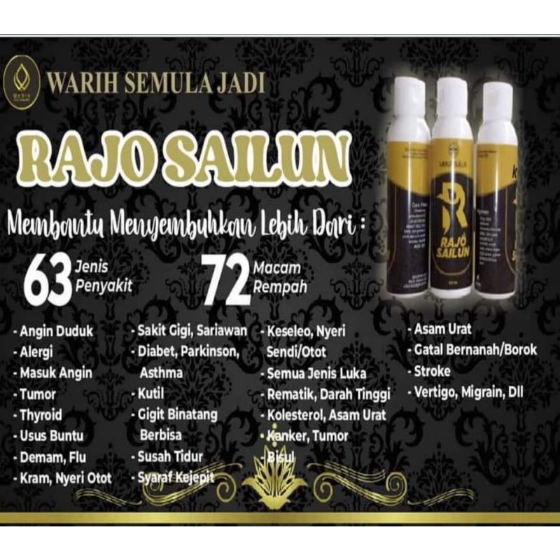 RAJA SAILUN / MINYAK RAJO SAILUN