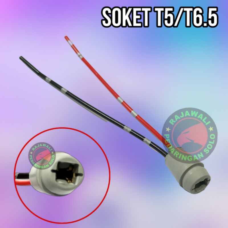 SOKET LAMPU T5 T6.5 SPEDOMETER
