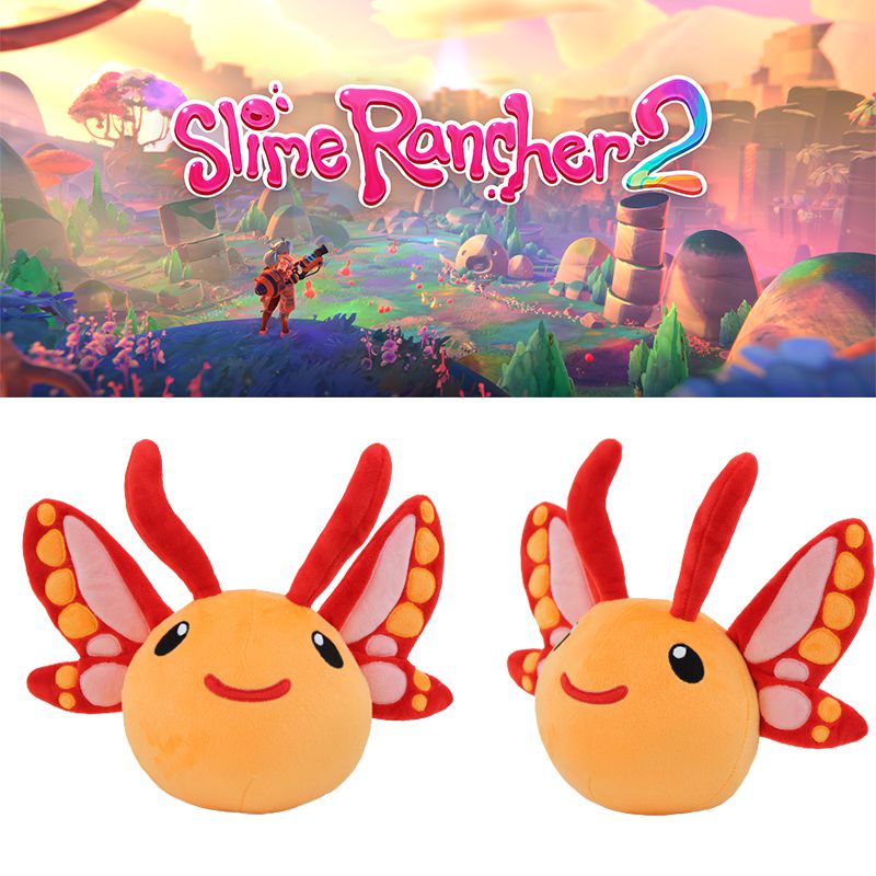 Slime Rancher 2boneka Plush Kupu-Kupu Lembut Dan Halus Untuk Berjam-Jam Menyenangkan