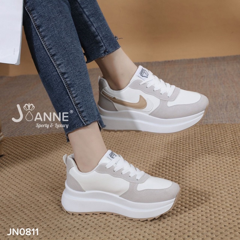 JOANNE Highsole Sporty Sneakers Shoes JN0811 [ORIGINAL BRAND]
