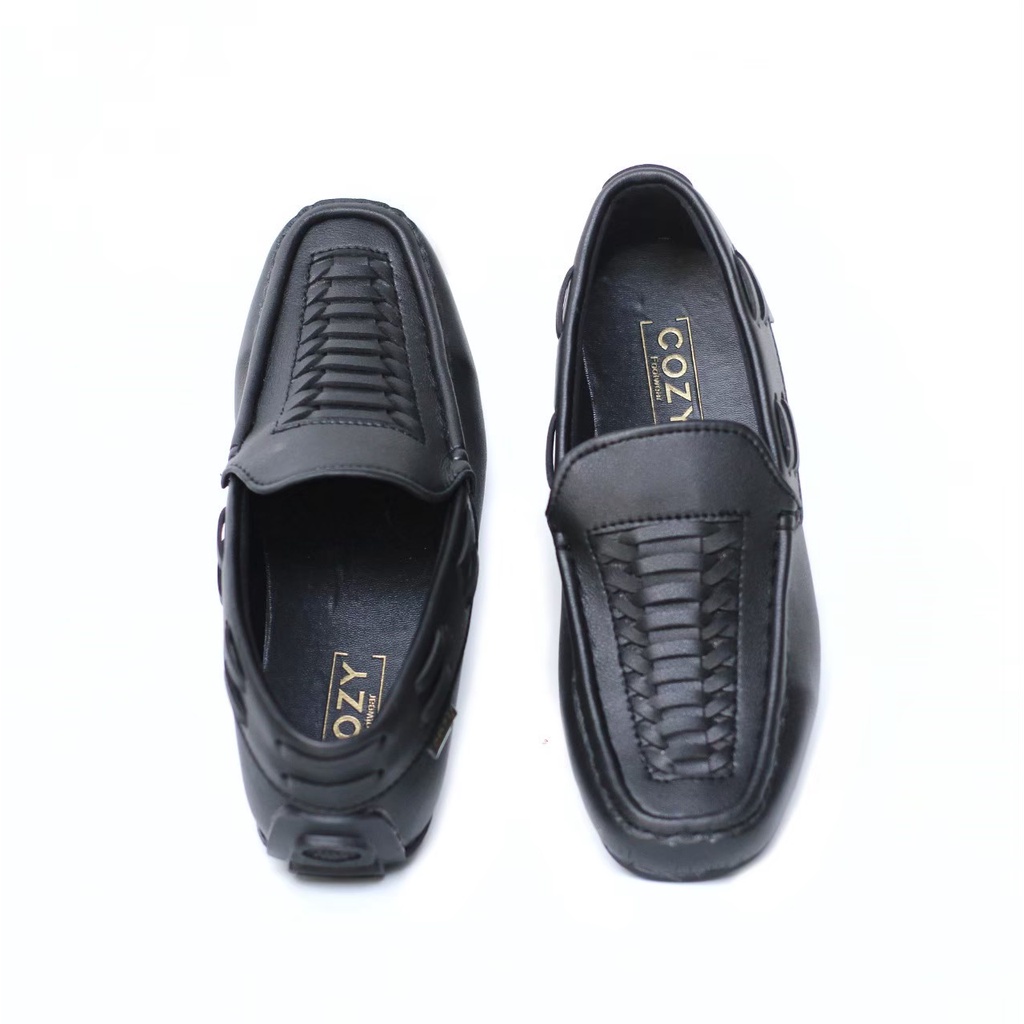 BURAY X SEPATU SLIP ON LOAFERS PRIA DEWASA COZY KULIT PU PREMIUM ASLI FORMAL CASUAL SLIP ON PRIA KERJA KANTOR GURU PNS PESTA RESMI NYAMAN || SLIP ON PRIA PANSUS BERKUALITAS 2022